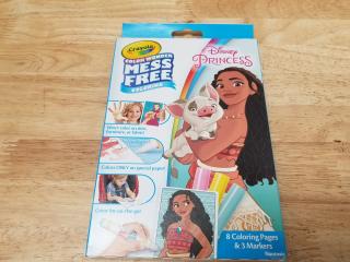 New Disney Princess Coloring Set