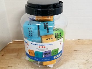 New Educational Foam Dice Set