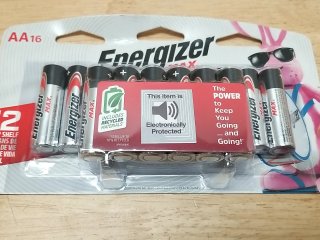 New Energizer Max AA Batteries 16pk