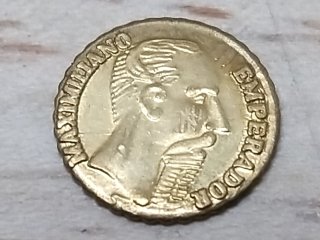 Maximilian Emperor Gold Coin