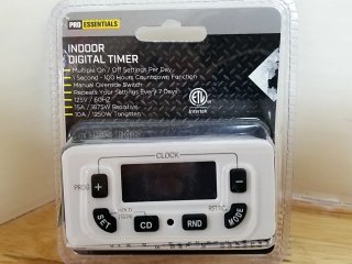 New Pro Essentials Indoor Timer
