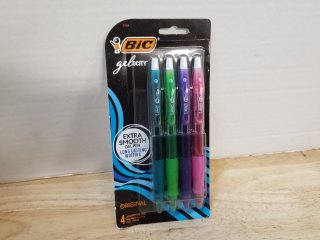 New BIC Gel-ocity Gel Pens 4-Pack