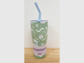 New Floral Stainless Steel Tumbler