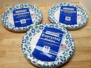 New Truly Living Everyday Plates (3 Packs)