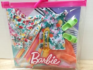 New Barbie Tropical Outfit Set