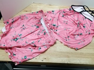 New Floral Pink pajamas, large 