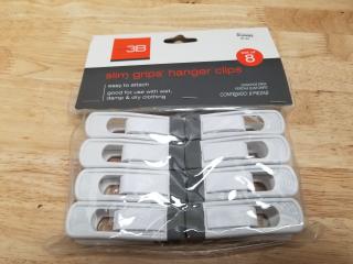 New 3B Slim Grips Hanger Clips