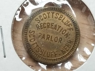 Vintage Scottsbluff Recreation Token