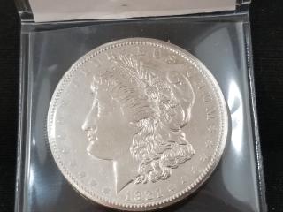 1921 S Morgan silver Dollar 