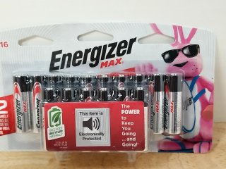 New Energizer Max AA Batteries 16-Pack