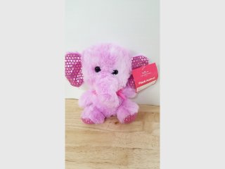 New Pink Plush Elephant