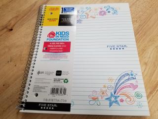 New Five Star Notebook
