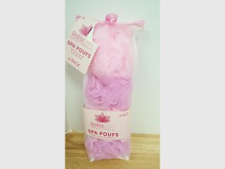 New Relaxzen Spa Poufs 4-Pack