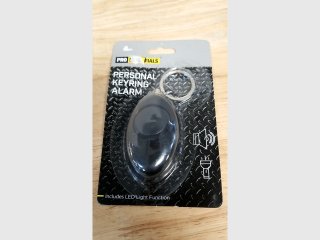 New Personal Keyring Alarm