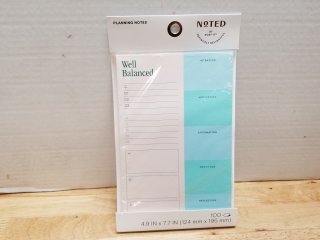 New Well Balanced Planning Notes