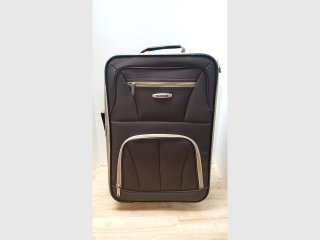 New 2 pc Brown Carry-On Luggage, personal bag