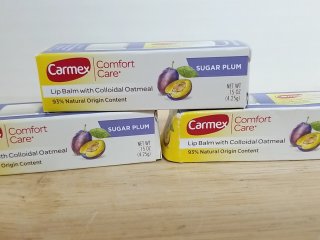 New Set of 3 Carmex Sugar Plum Lip Balms