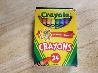New Crayola 24 Crayons