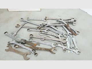 Lot of Used Wrenches