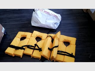 New Yellow Life Vests