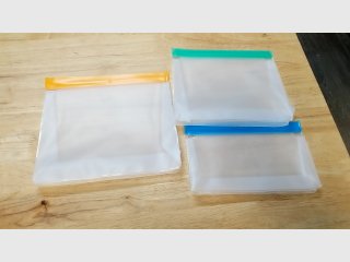 New Reusable Silicone Bags