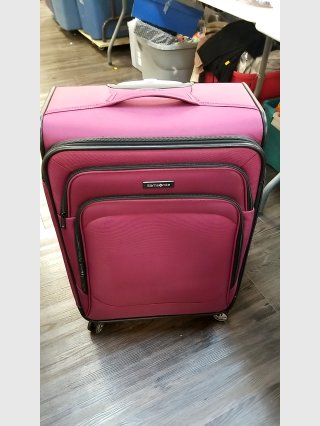 18x27x10 in. Pink Samsonite Suitcase