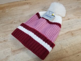 New Ladies Knit Beanie Hat