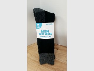 New Men\'s Boot Socks 2-Pack