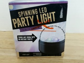 New Spinning LED Party Light