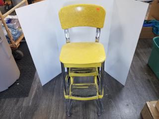 Vintage chair approx 36 inch tall 