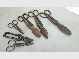 Assorted Vintage Tin Snips