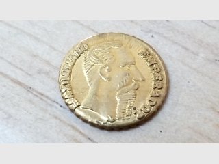 Maximilian Gold Emperor Mexican Coin