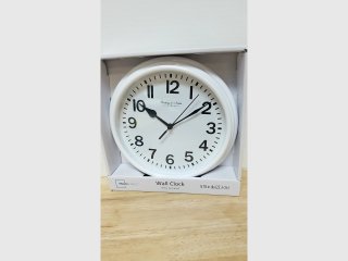 New White Wall Clock