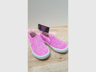 New Toddler Girls Pink Sparkly Shoes size 6
