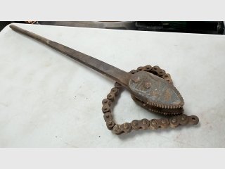 Vintage Chain Pipe Wrench