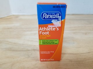 New Rexall Athlete's Foot Cream, exp 12/25