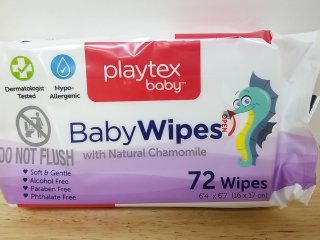 New Playtex Baby Wipes