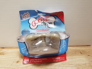 New gobble stopper slow pet feeder