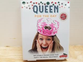New Queen for the Day Inflatable Crown