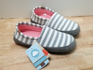 New Striped Cloud Cushion Slippers, 8-9