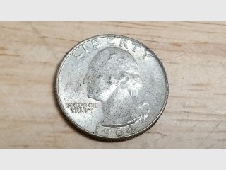 1964 Silver  Washington Quarter