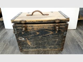 Vintage Wooden Storage Box