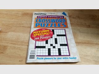 New Autumn Crossword Puzzle Book