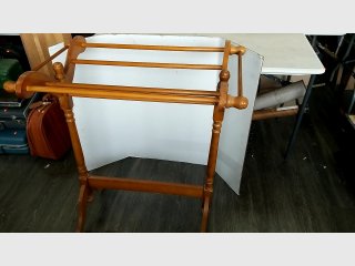 Wooden Quilt Rack approx 38 inches tall 