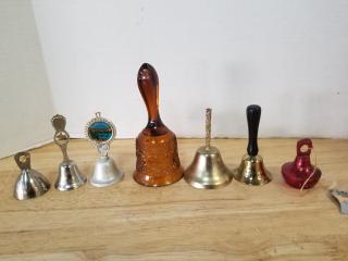Bells, tallest approx 5 inch