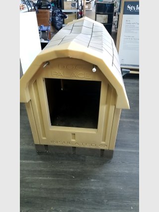 Dog Palace Insulated Dog House 48 by 40 by 28 inch