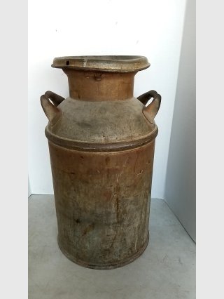 Vintage Metal Milk Can