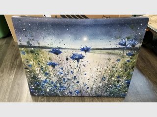 New wall hanging,  canvas, 24x32 in