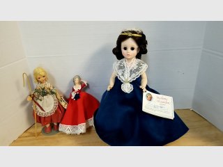Vintage Madame Alexander Doll and other