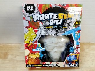 New Pirate Skull Dig Toy